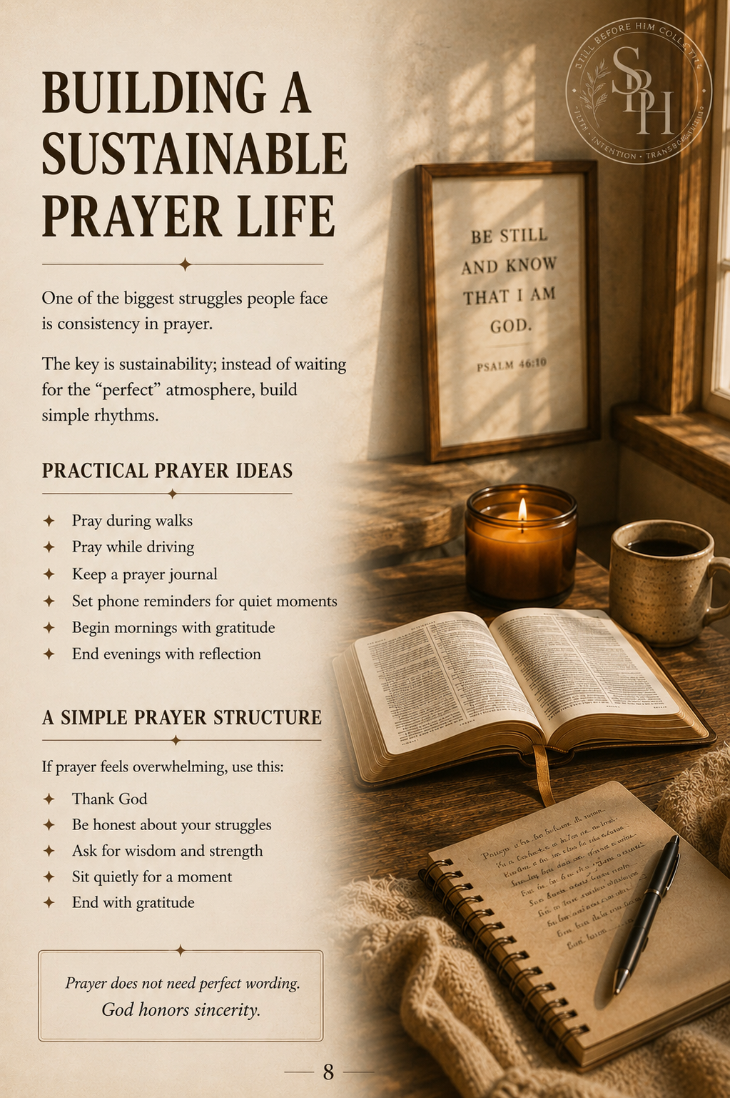 From Practical to Personal: A Spiritual Consecration Guide